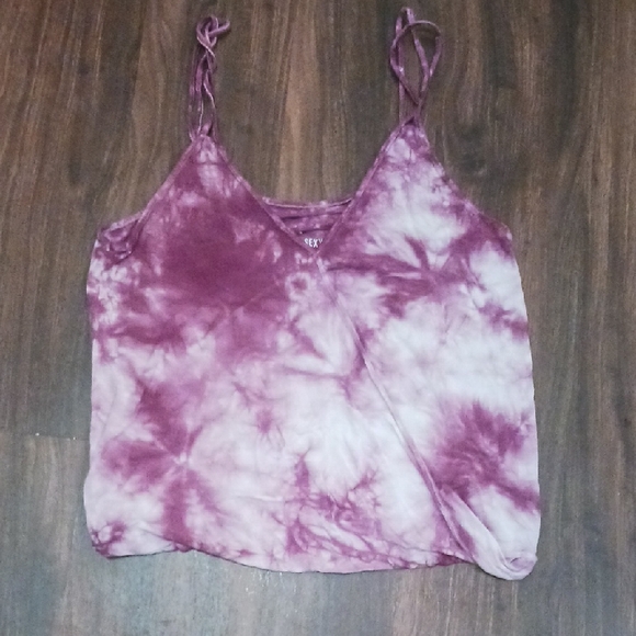 American Eagle Outfitters Tops - American Eagle Tie-Dye Purple Women's Tank